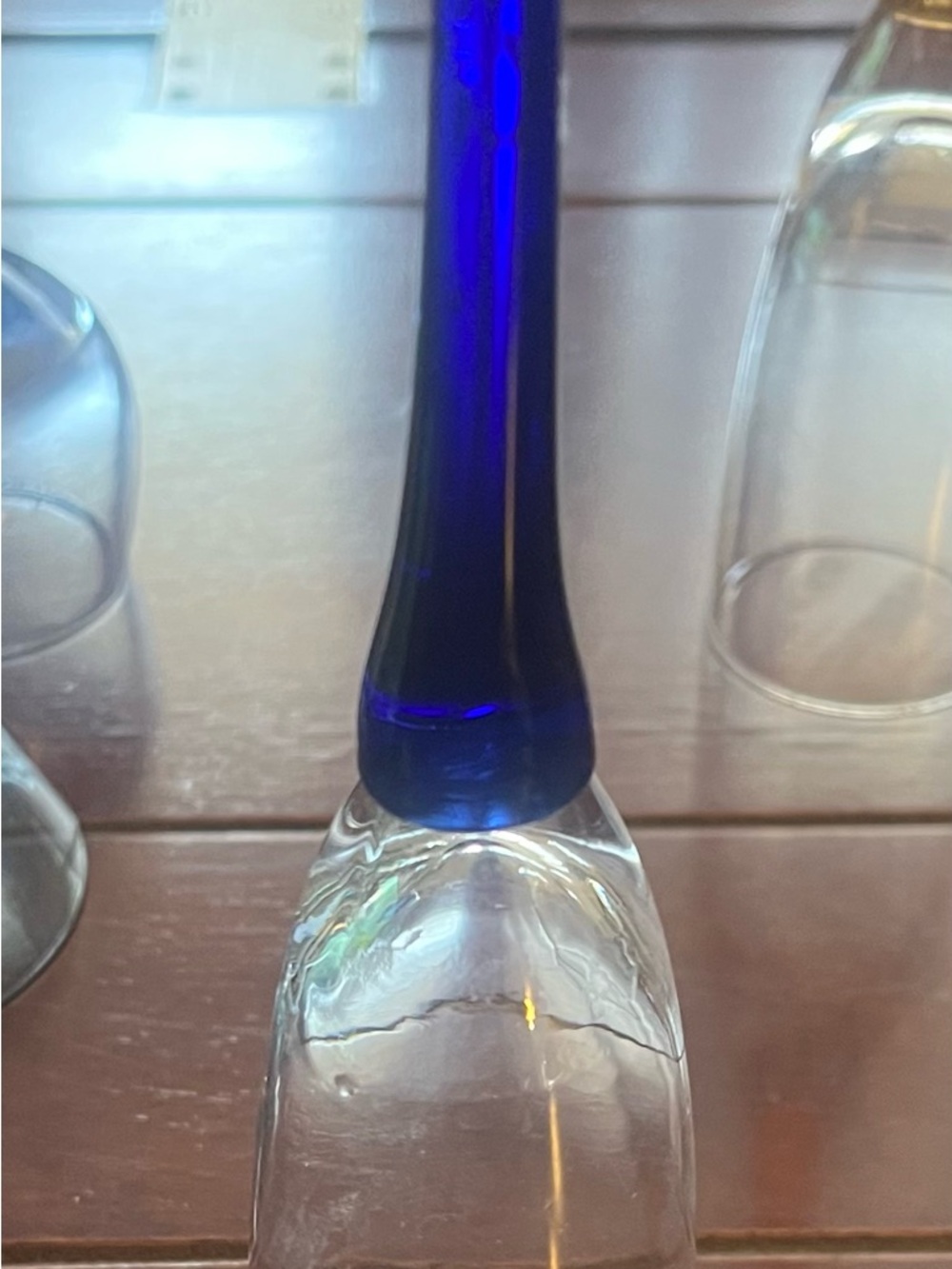 Handblown Glass barware- Multicolor Set - Picture 4 of 9